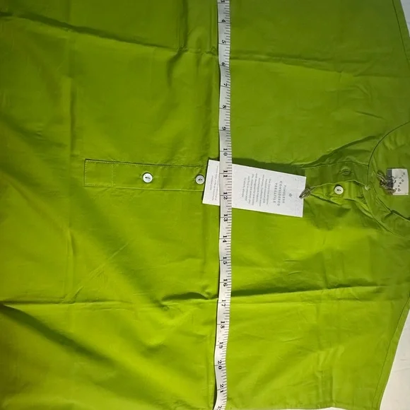 Sale‼️Nicobar Apple Green Sleeveless Button-Up Dress with side pockets size 2XL - Picture 10 of 12